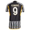 Officiële Voetbalshirt Juventus Vlahovic 9 Thuis 2023-24 - Heren